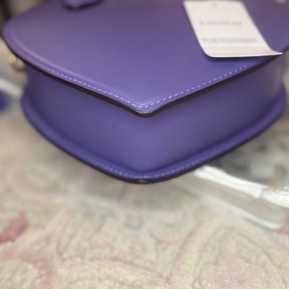 NWT Gorgeous COACH Light Purple Heart Bag CBF53 |Pride Collection 💜 🌈 - Picture 16 of 16